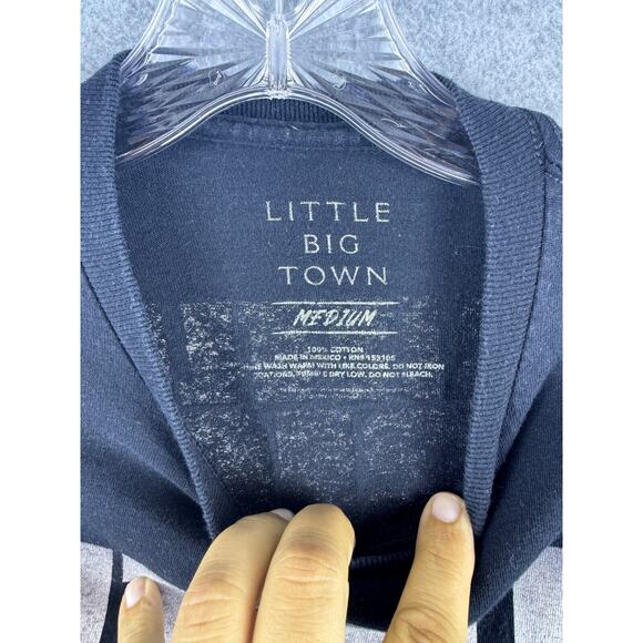 Little Big Town Shirt Size M Black Short Sleeve Crewneck Tee‎ Country Band Musc - Picture 5 of 8